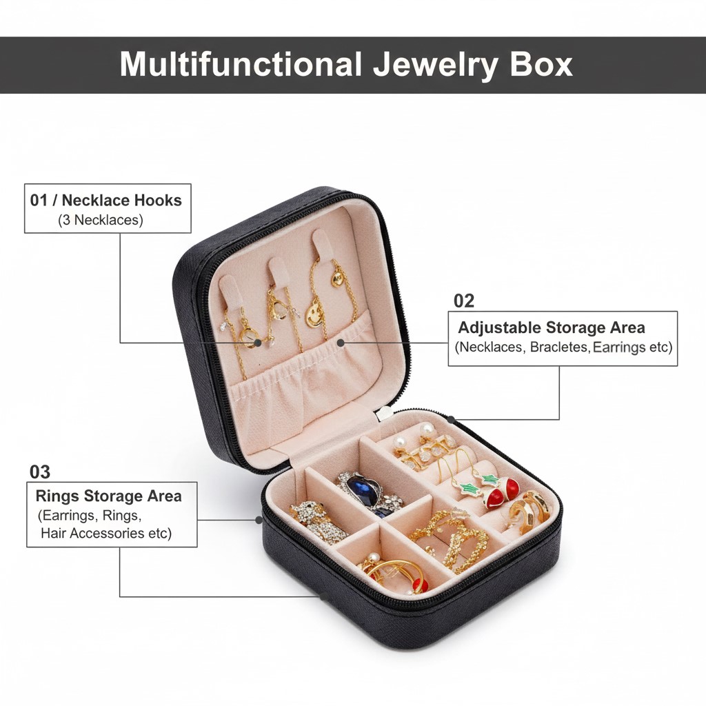 Mini Jewellery Box - multicolor - Image 2