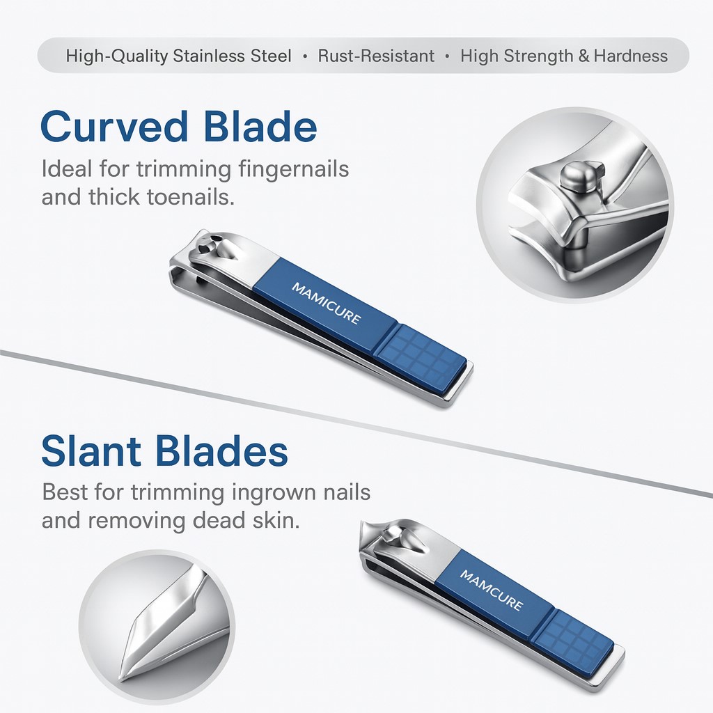 Glamorix 16 PCS Stainless Steel Manicure Pedicure Set - Image 4