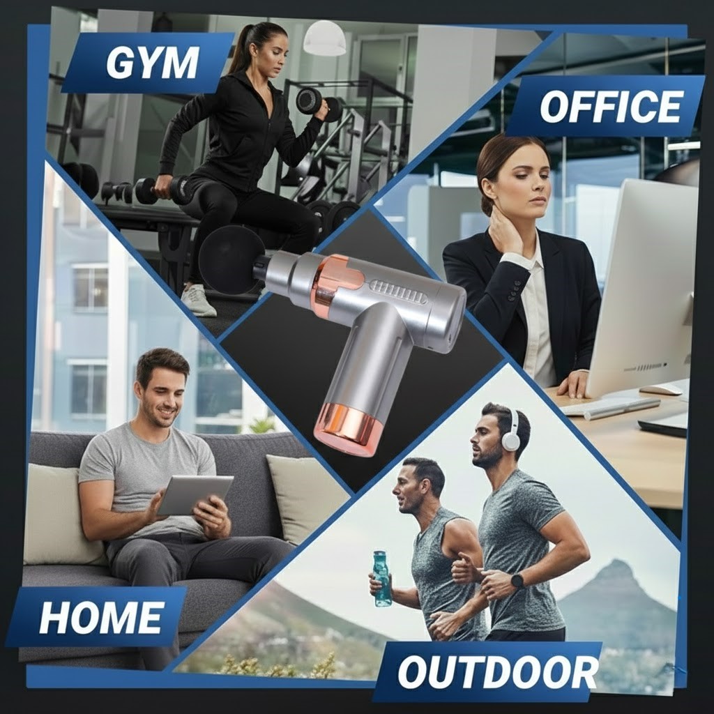 Glamorix Portable Mini Muscle Massage Gun - Image 3