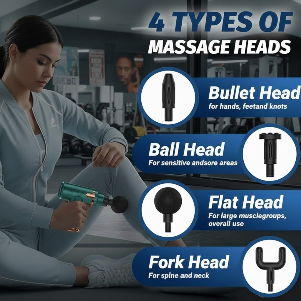 Glamorix Portable Mini Muscle Massage Gun - Image 5