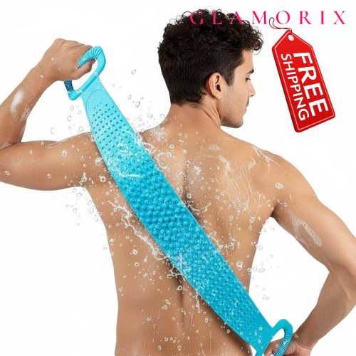 Silicone Body Bath Brush Scrubber Belt