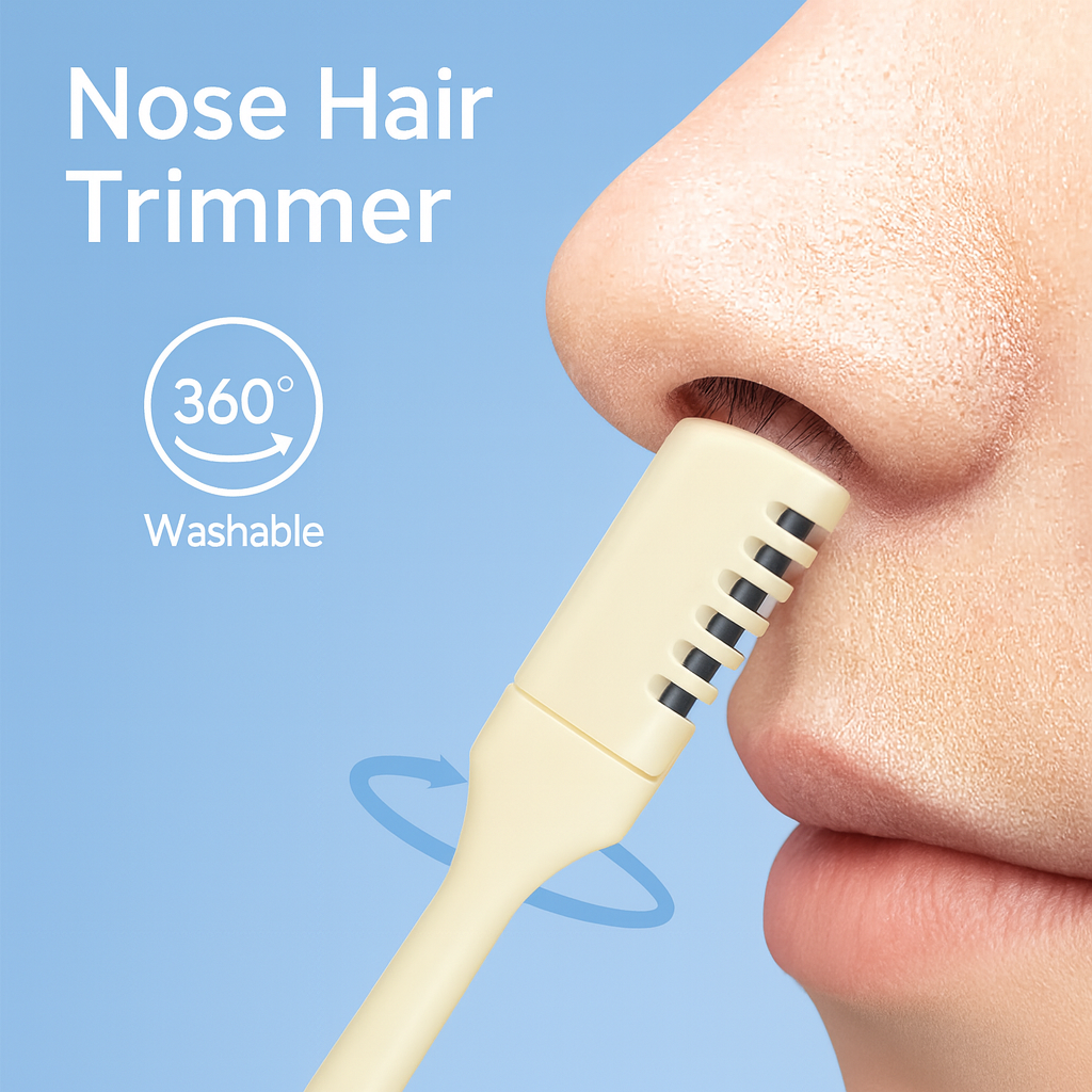 Glamorix Pack of 2 Washable Nose Hair Remover - Image 3