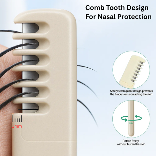 Glamorix Pack of 2 Washable Nose Hair Remover - Image 4